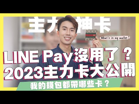 LINE Pay沒用了？2023我的主力卡大公開！所有消費都5%以上，無腦神卡、行動支付、網購信用卡一次看！What's in my wallet ?國泰CUBE卡都什麼時候刷｜SHIN LI 李勛