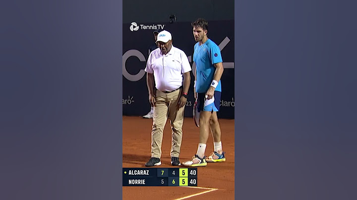 Carlos Alcaraz's Opponent Couldn't Believe It 😱