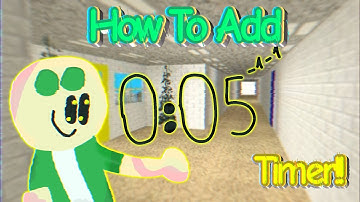 How To Add Timer Countdown To Your Decompile! ✨🎅/ #video #decompile #baldisbasics