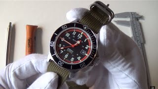 Glycine Combat Sub Automatic Review - The Best Dive Watch Around $1000? +Brand Overview 386319ATND9