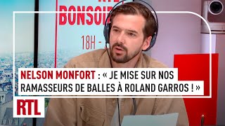 Roland Garros : Nelson Monfort mise sur les ramasseurs de balles !