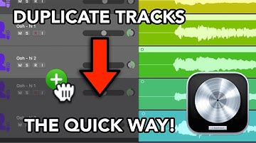 Logic Pro - The QUICKEST WAY to Duplicate Tracks (with Regions & Track Settings)
