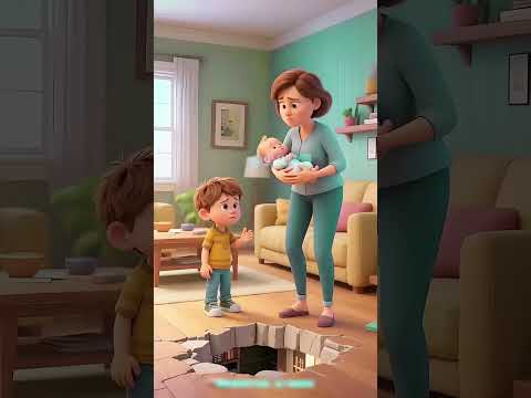 Мама, скорее приходи — крыша нашего дома обрушилась ✅ #shorts #shortvideo