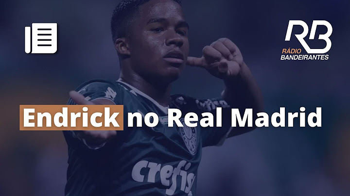 Endrick chega a Espanha para conhecer CT do Real Madrid