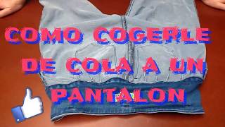 cómo arreglar los pantalones estirados