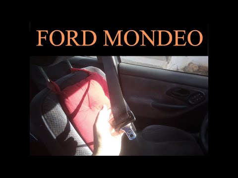 Ford Mondeo - How to fix non, slowly retracting or stuck seat belts for free DIY