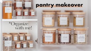 PANTRY ORGANIZATION! | DIY Spice Labels | Steph Sterjovski Jolly