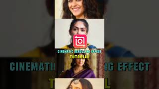 Cinematic Scrolling Effect Tutorial Inshot Video Editor