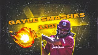 GAYLE smashes 133! ICC Champions Trophy Semi Final vs South Africa 2006, full game highlights! screenshot 5