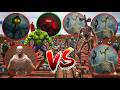 TUNG TUNG SAHUR vs SCP-096 vs POU BOU | Garry’s Mod Epic Battle