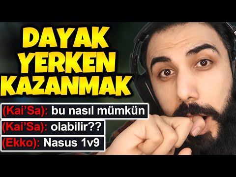 1v9 EFSANE COMEBACK!! NASUS'LA NASIL İYİ STACK YAPILIR ( HİÇLİKTEN CHALLENGER'A #41 ) | Barış Can