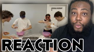 Watching Baking blindfolded Race (part 4) - Sturniolo Triplets | JOEY SINGS REACTS