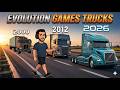 De Pixel a Realismo: Evolución de Euro Truck y ATS (2000-2026) | Viaje en el tiempo