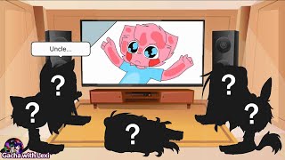 |Gacha Club|  Piggy ships children react to Piggy Memes Part 1 |Gacha Life|