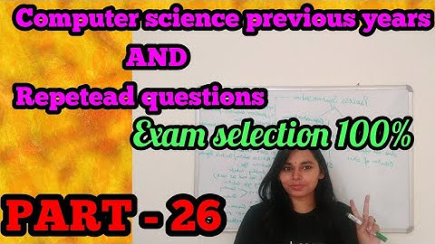 Part 26- computer science previous years questions// LRU, FIFO, OPTIMAL PAGE REPLACEMENT ALGORITHM