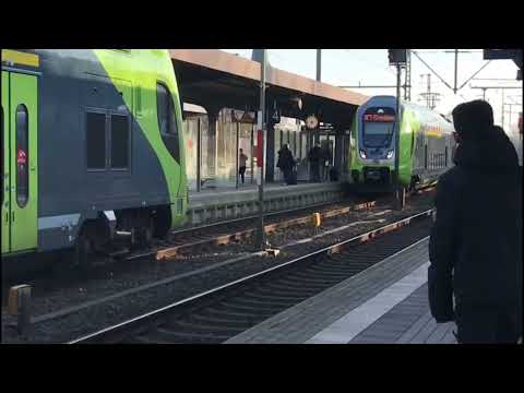 Germany City Trip 🇩🇪 Bahnhof Neumünster 🚃🚆🚅