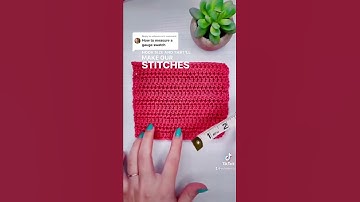 How to Use a Gauge Swatch