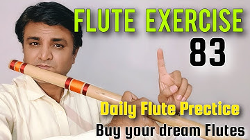 Flute Exercise 83🔥 | Bansuri Class | Flute Tutorial | Easy Flute Lessons | Nil Flutes