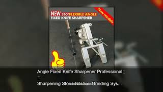 Angle Fixed Knife Sharpener Professional Sharpening Stone Kitchen Grinding System Honing Diamon