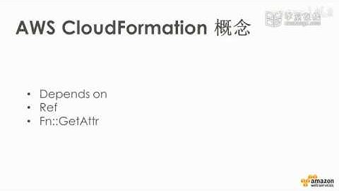 AWS 云计算培训课程2020 P45 10 3 AWS CloudFormation 资源引进和依赖
