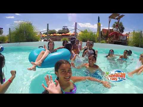 Vidéo: Parcs aquatiques de Hawaiian Falls au Texas