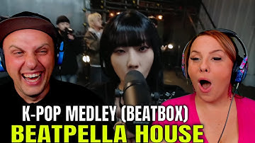 BEATPELLA HOUSE - K-POP MEDLEY (BEATBOX) THE WOLF HUNTERZ REACTIONS