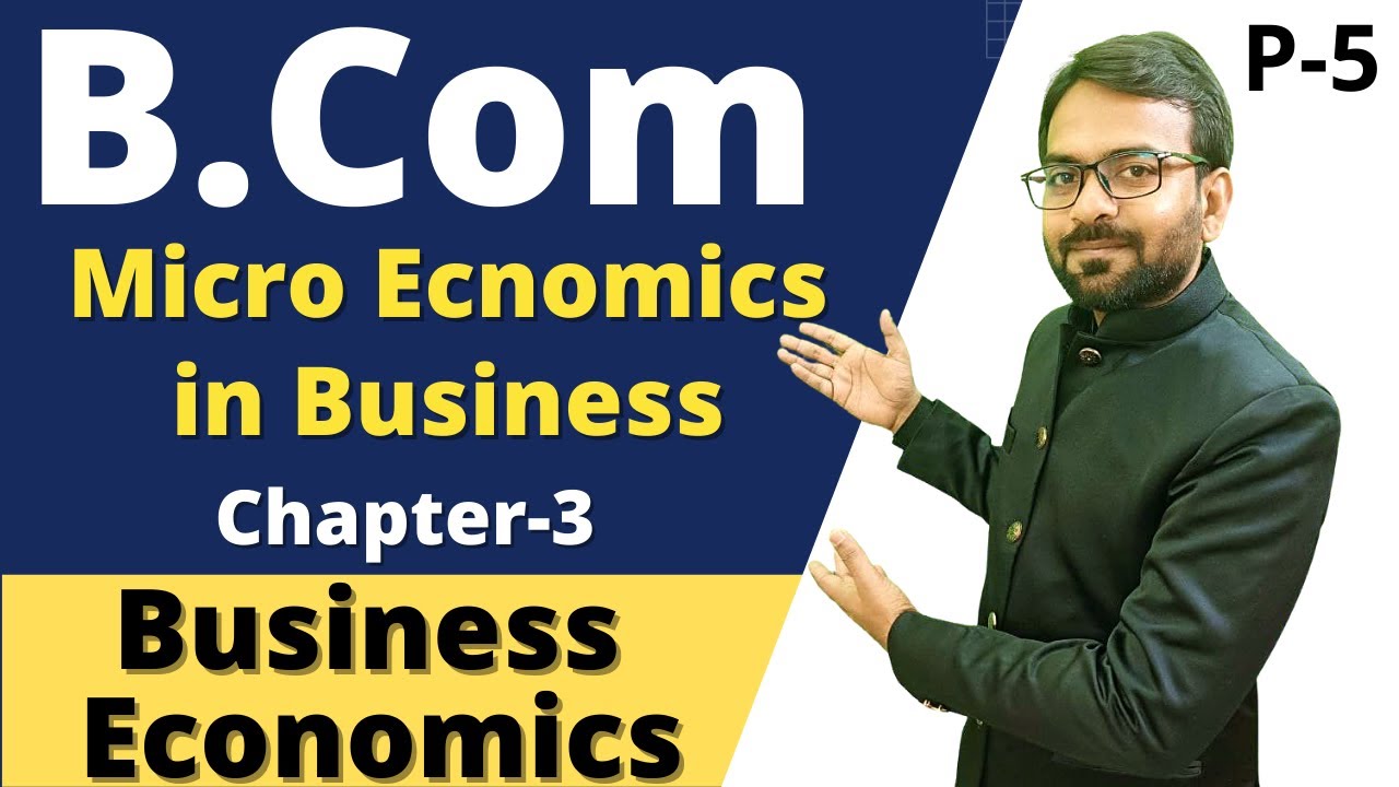 Business Economics Chapter 3 || B.Com 1st Year || Role of micro economics in Business