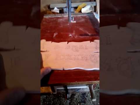 Табличка из фанеры