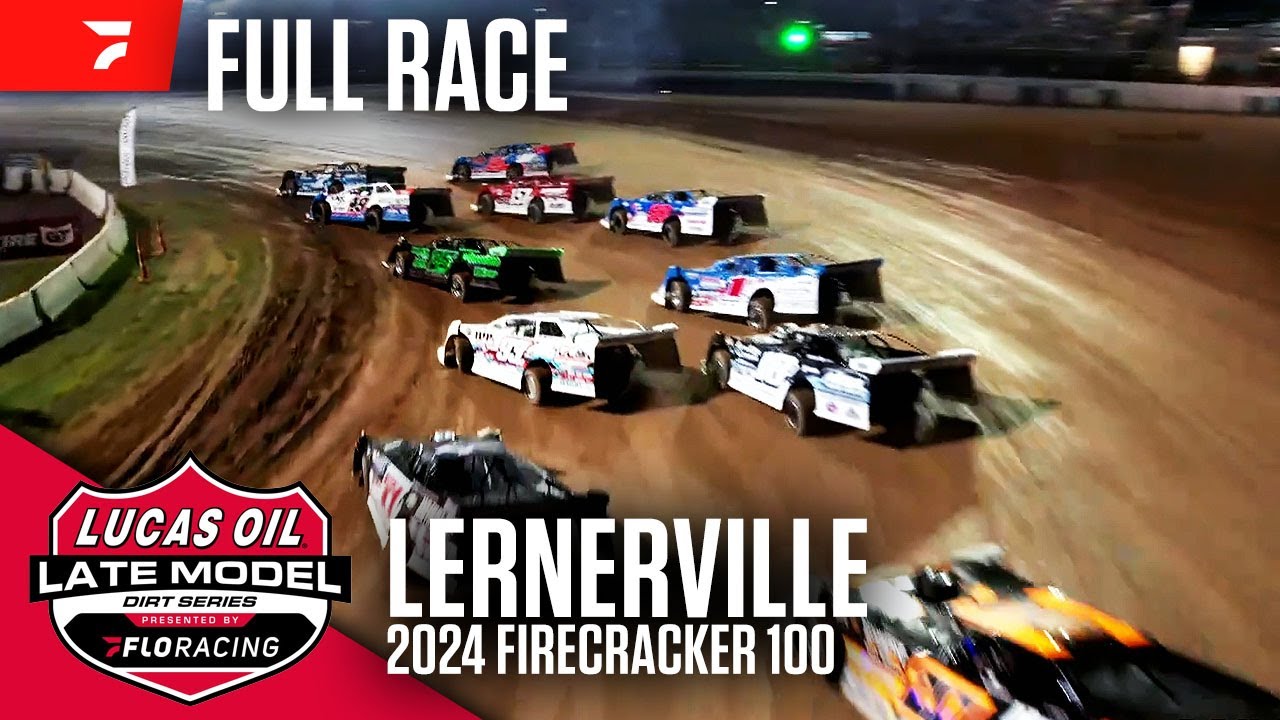 FULL RACE: 2024 Firecracker 100 | Lucas Oil Late Model Dirt Series at Lernerville Speedway