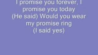 Video thumbnail of "Promise Ring Tiffany Evans"