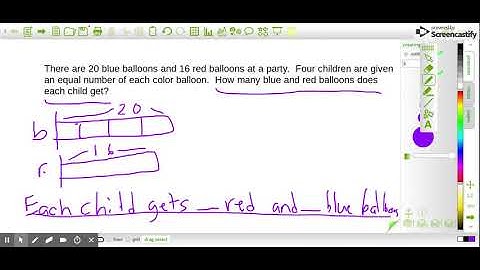 3rd Grade Math Module 1 Lesson 20 and 21 - 2 step math stories