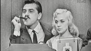 What's My Line?  Ernie Kovacs & Edie Adams; Tony Randall [panel] (Sep 9, 1956)