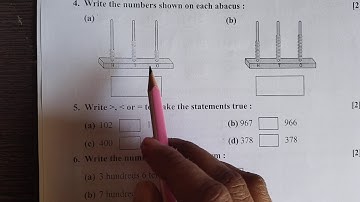 18- 02 -2021 |Class- 2| Subject  -Math |Chapter -1 |Topic - Numbers up to 999  Revision Part II
