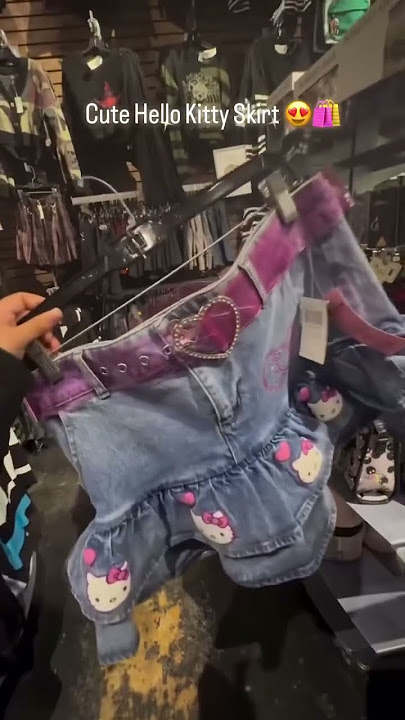 Cute Hello Kitty Skirt