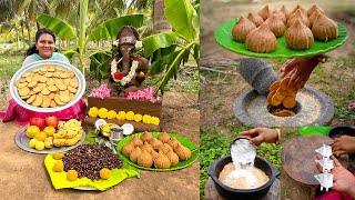 VINAYAGAR CHATURTHI | விநாயகர் சதுர்த்தி கொண்டாட்டம் | Biscuit Chocolate Kolukattai Cooking