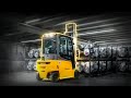 Jungheinrich electric forklifts energy to move forward