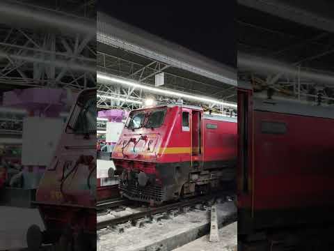 Wait for entry.......!! #wap4 #shorts #indianrailways #powerful #youtube #highspeed #trending