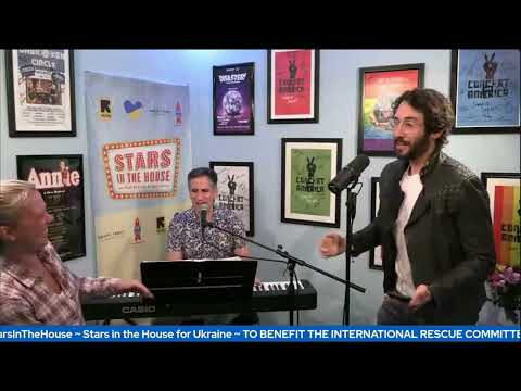 Josh Groban sings "If I Were A Rich Man" for the Stars in the House Ukraine Telethon fundraiser.