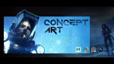 Tutorial Trailer: The High-End 3D workflow For Concept Art