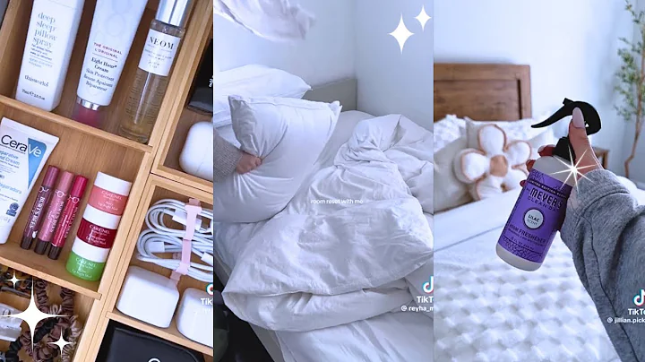 Bedroom Cleaning & Organizing ✨ | Asmr TikTok Compilation 🫧