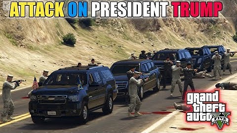 GTA 5 | Attack on President | Security in Action | Game Lovers