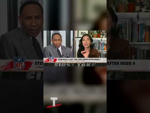 People, Collage, Crowd. Text: MFL NFL FIRST TAKE T
