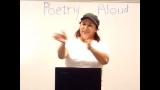 Janet Kuypers Reads A New Poem Introduces The Poetry Aloud Open Mic 51819 L T56.