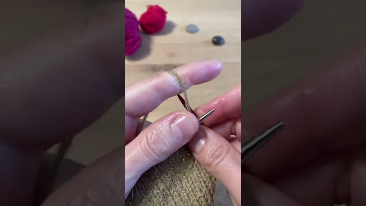 The chain edge cast on (a.k.a. knitted cast-on)