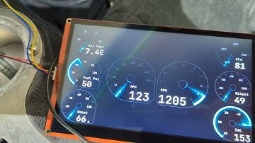 Nextion 7" Intelligent display test