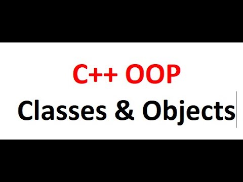 2 C++ OOP Class definition and Object definition - YouTube