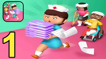 Hospital Rush - Gameplay Walkthrough Part 1 Intro,Tutorial ( Android,iOS )