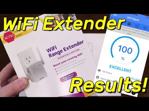 Setup and Results with the Netgear Wifi Range Extender EX3700 Works GREAT!