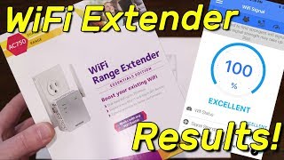 Setup and Results with the Netgear Wifi Range Extender EX3700 Works GREAT!