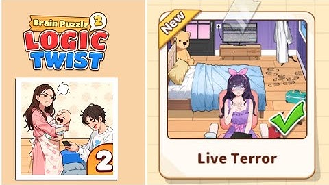 Brain Puzzle 2: Logic Twist Level 54 | live terror Gameplay